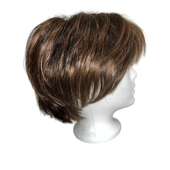 ARIA Wig by TRESSALLURE, Cherry wood Oil Basic Cool Comfort Cap Chic & Messy 7 - Picture 13 of 14
